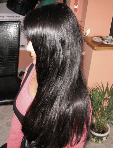 Fekete haj, hajhosszabbítás 1