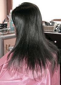 Fekete haj, hajhosszabbítás